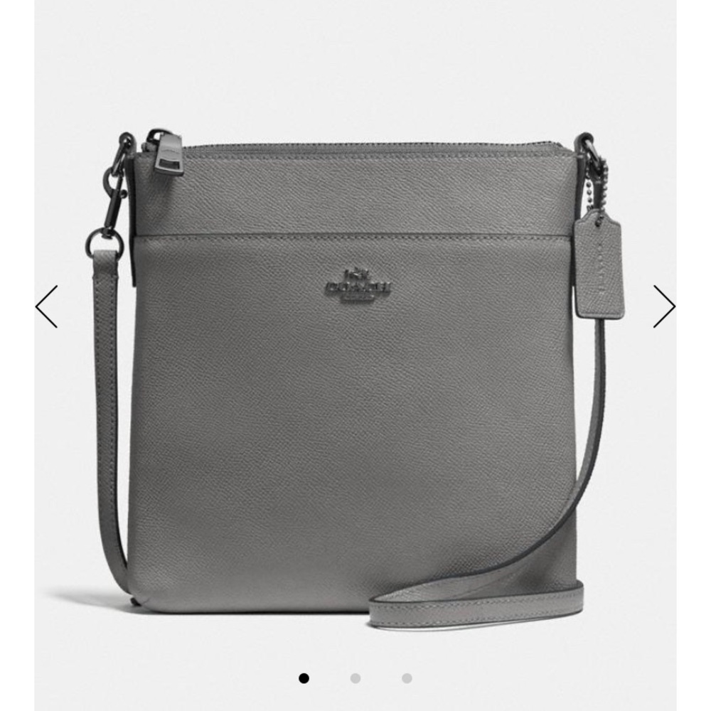 COACH Heather Gray crossbody